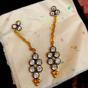 Dangle earrings. Custom jewelry.. bell shape backing.